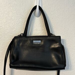 Perlina Small Leather Crossbody